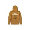 Timberland Einfarbiges Sweatshirt mit Kapuze, Reißverschluss, Kordelzug und langen Ärmeln mit aufgedrucktem Markenlogo für Herren, beige A24NN-P47