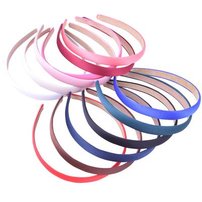 24 pezzi/lotto Cerchietto in Plastica Satinata Colore Unico Fasce per Capelli Bambini Cerchietto Semplice Cerchi per la Testa Accessori per Capelli Per Donna Larghezza 15MM