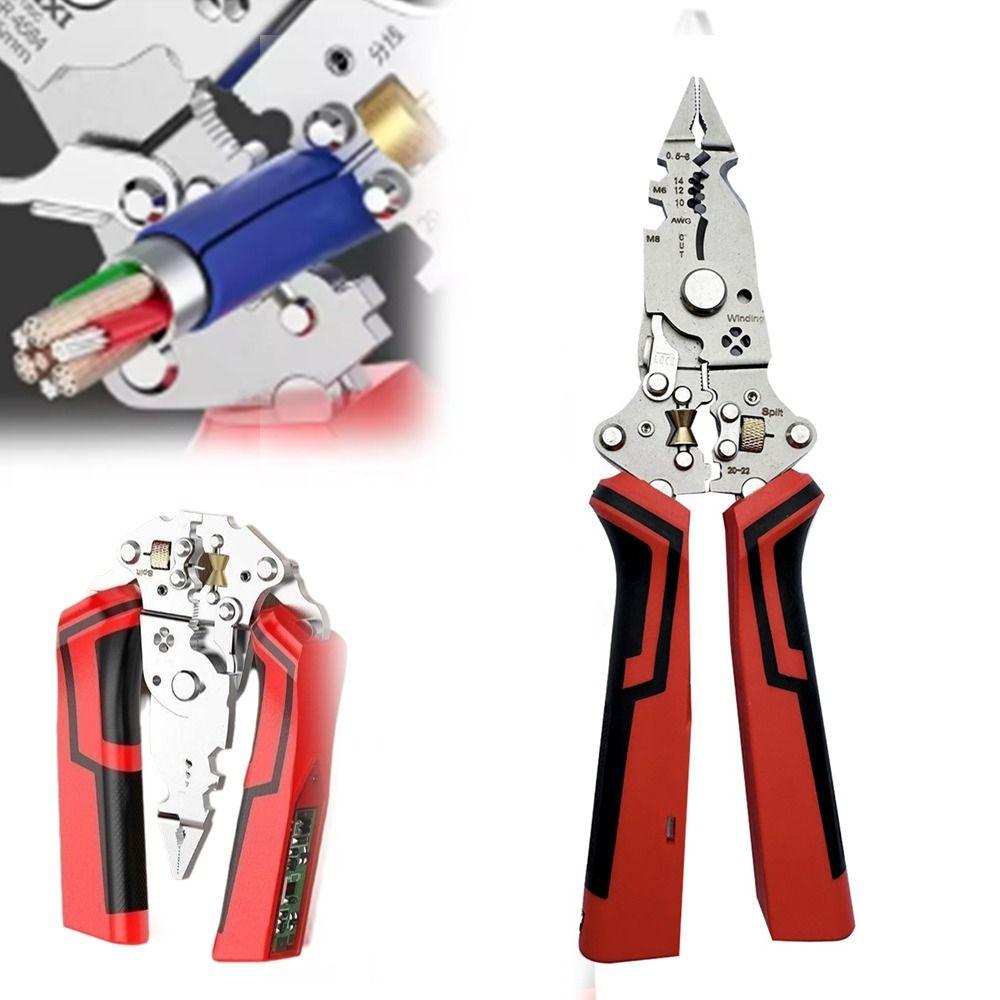 Rechargeable Wire Stripping Pliers Foldable Electrician Pliers Electrician Tool