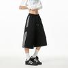 Amerikanische Cropped Hosen Herren Frühling und Sommer Weites Bein Locker Mittellange Hosen Freizeit Sport 7/8 Hosen Jungen Über dem Knie Shorts