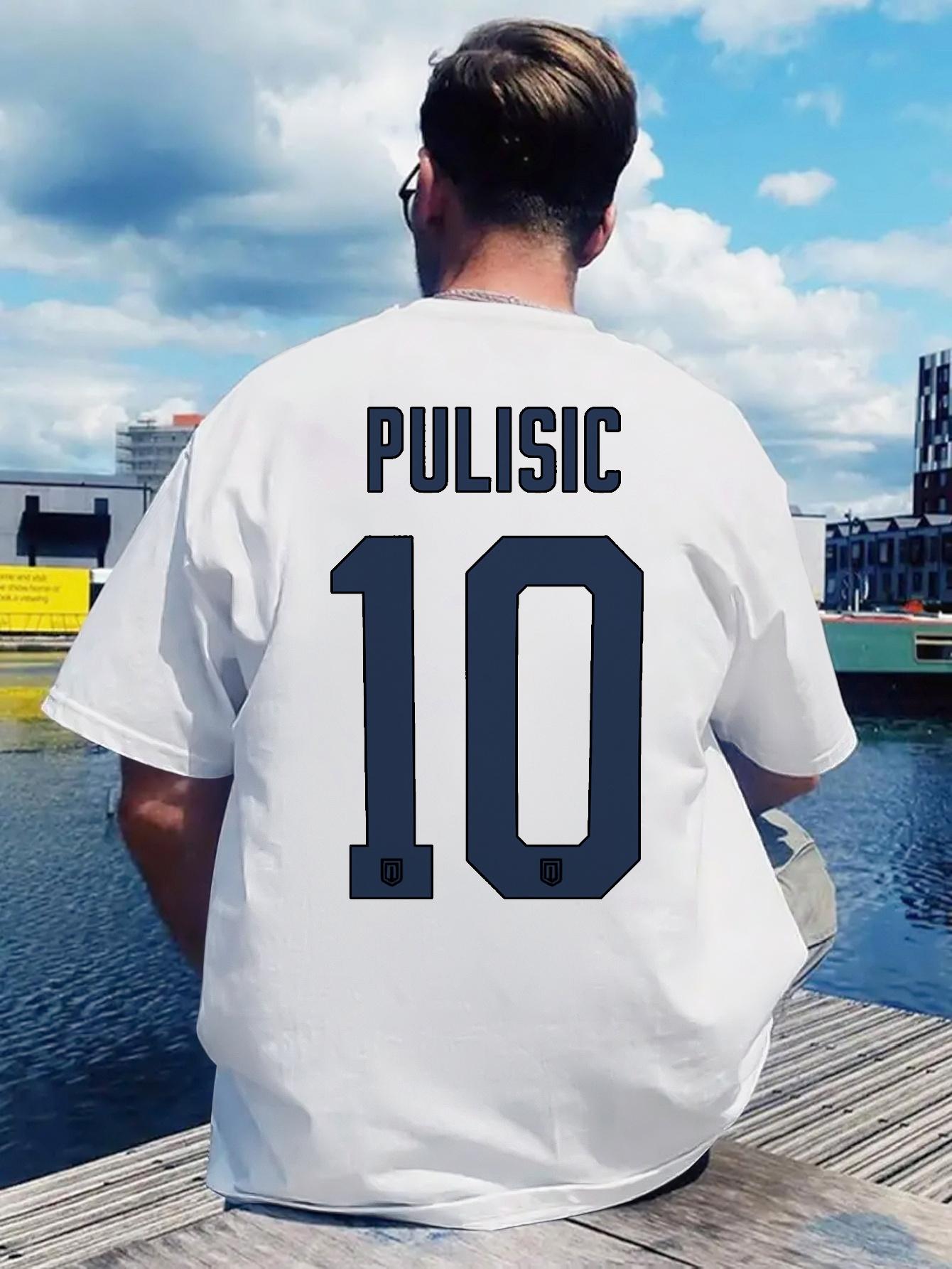 Retro Rock Band Graphic T-shirt -  PULISIC 10  Print XXL
