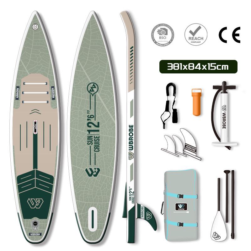 Professional Racing PVC Inflatable Stand-Up Paddleboard for Outdoor Use