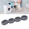 4pcs Washing Machine Vibration Damper with Powerful Suction Cup Washing Machine Anti Vibration Mat