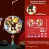 Transparent Handheld Rabbit  Lantern LED Glowing Light-Up Bunny Lantern  Photography Props