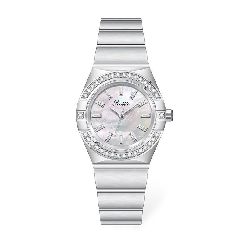 New Stainless Steel Women'S Watch, Constellation Watch, Small Dial, Elegant And Sophisticated, A Perfect Gift For Women.