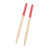 5A Drum Sticks for Adults Kids Beginners Maple Wood Tip Drumsticks with Anti Slip Rubber Handle for