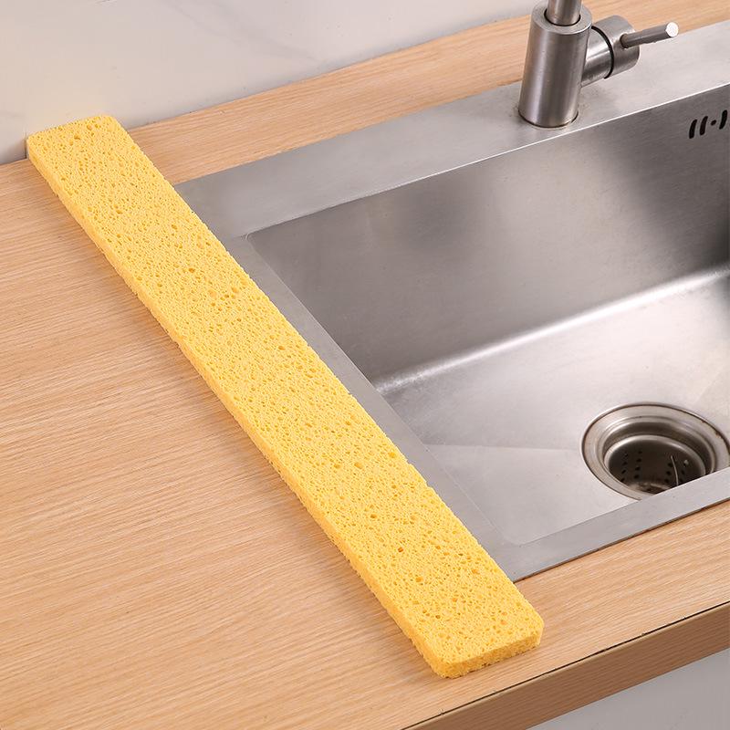Wood Pulp Cotton Absorbent Sponge Pad for Dishwashing & Table Cleaning