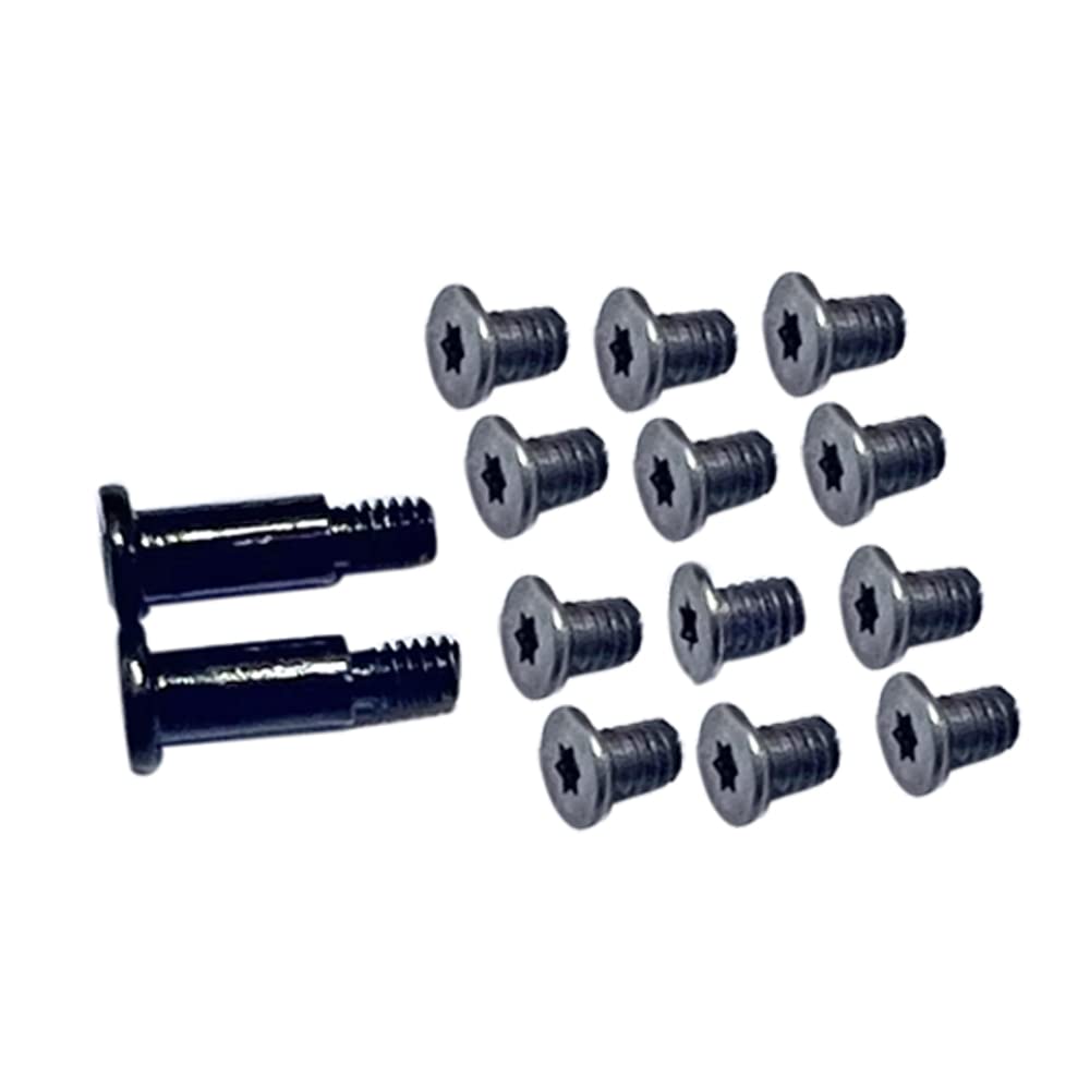 HSSDTECH Laptop Bottom Cover Screws & Nameplate Screws for Dell XPS 13 9343 9350 15 9550 9560, Precision 5510 5520 5530 5540