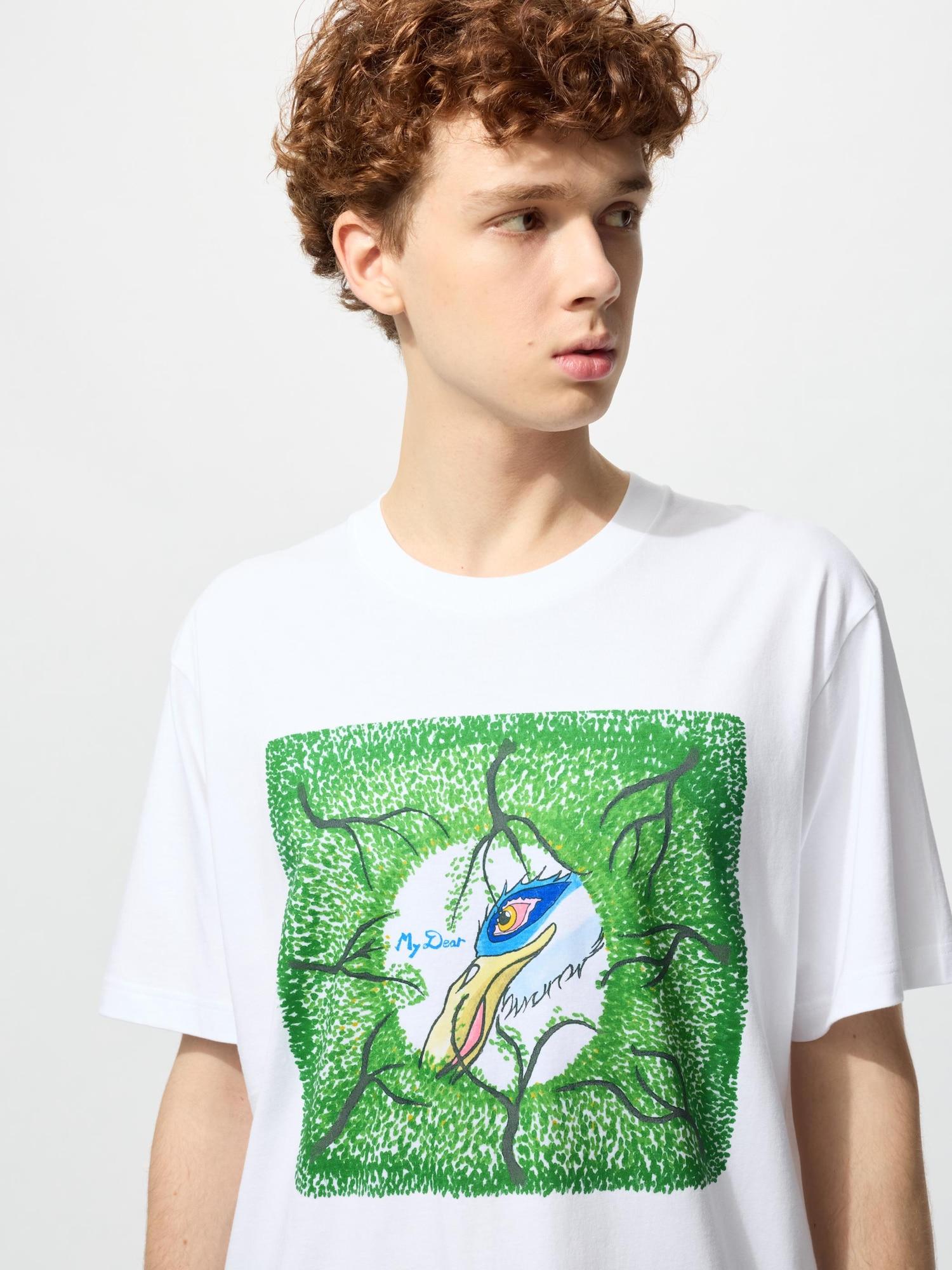 

Uniqlo STudio Ghibli UT Графическая футболка с коротким рукавом A 00 WHITE/UNISEX 3XL