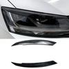 Carbon Fiber Headlight Eyelid Eyebrow Cover For VW Jetta MK6 Sagitar NCS 10~2018