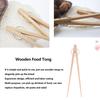 Wooden Wooden Tongs Reusable Snack Clip Kitchen Gadget Baking Clip  Cooking Preparation