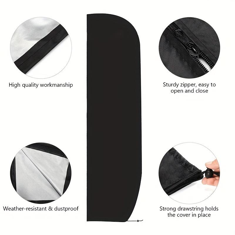 Outdoor Umbrella Cover, Oxford Cloth Waterproof UV Courtyard Umbrella Cover, Garden Terrace Cantilever Umbrella Rain Cover