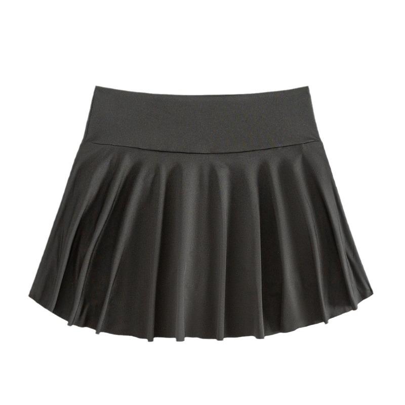 New sports with shorts moisture wicking yoga fitness thin skirt women