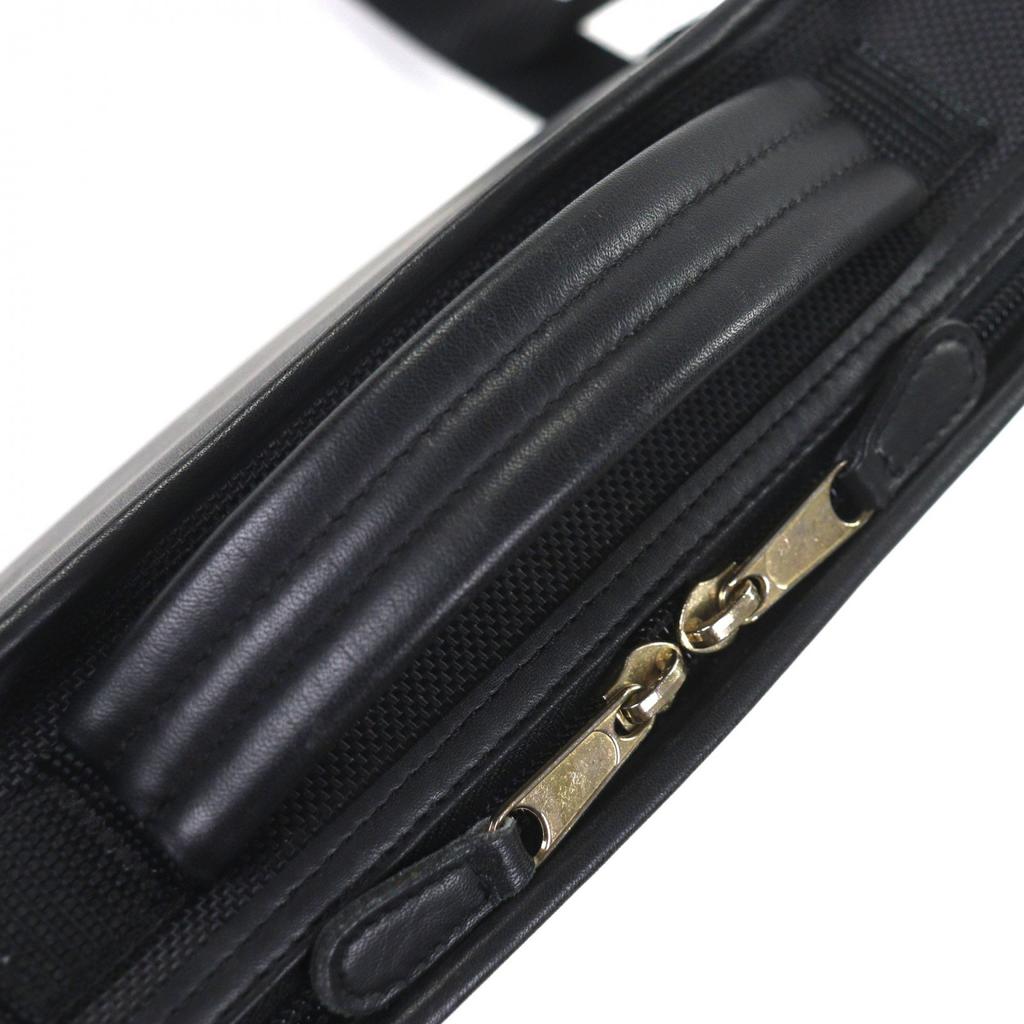 Tolle COACH Aktentasche 2-Wege Business-Tasche und PC-Tasche schwarzes Leder Herren 0539 Gebraucht