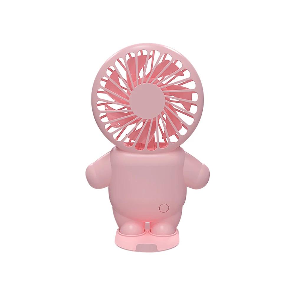 Summer Rechargable Small Fan Portable Handheld USB Mini Astronaut Fan Desktop Fan For Outdoor Camping Small Fan Hand Held Fan