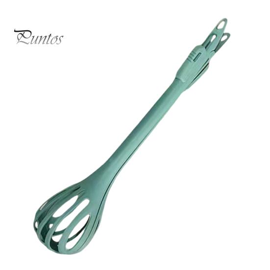 

Збивач для яєць Затискач для їжі 3-в-1 Багатофункціональні кухонні щипці для приготування їжі, змішування та смаження на грилі Ергономічний дизайн Віночок для яєць для приготування їжі зелений
