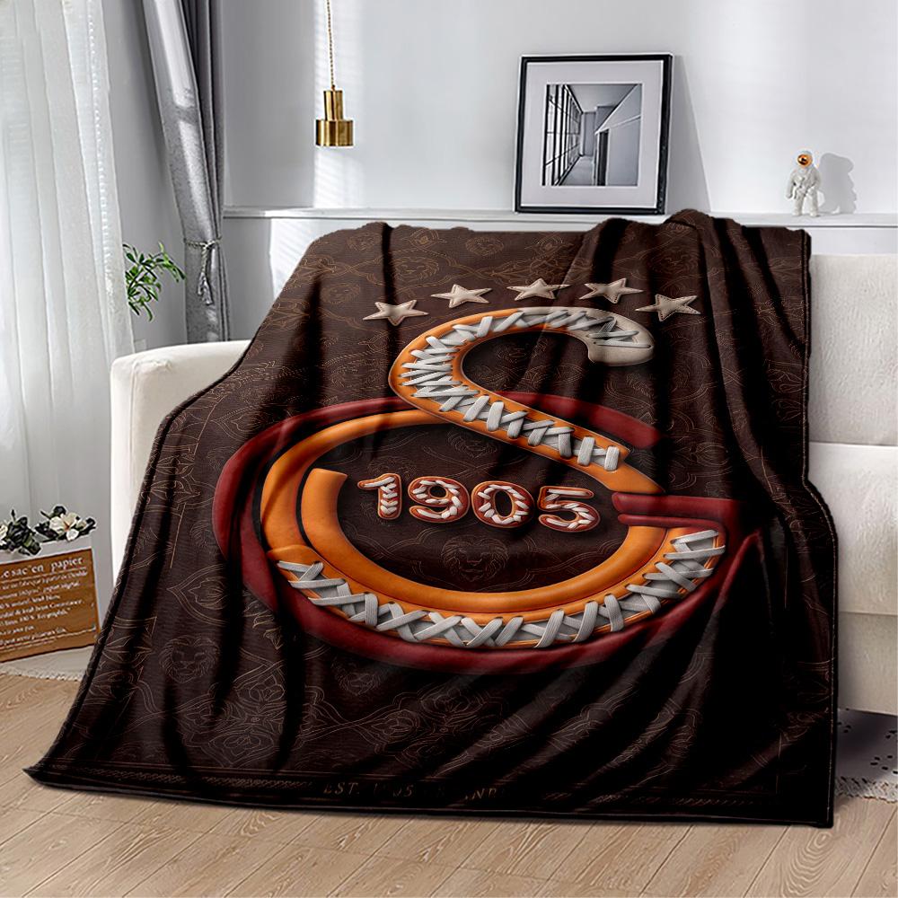 Galatasaray 167 Blanket Soft Warm Cozy Perfect for Seaside Sofa Couch Four Seasons Multipurpose Modern Gifts For Family Or Friends