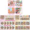 Artist Model Kit With 3d Miniature Scene Stickers For Diy Crafts And Gift Giving