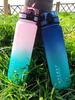 1PC 500ml, 650ml, 1000ml Large Capacity Plastic Gradient Water Cup, Outdoor Sports Water Cup, Direct Drinking Water Bottle for E