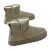 Northeast Men's Winter Short Boots: Warm, Fur-Lined, Cotton Snow Shoes for Outdoor Cold Resistance