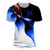 Men'S T-Shirt Short Sleeve Printed Summer Round Neck Top Trend Casual Sweatshirt