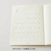 Midori MD Notebook 2026 Monthly 22412006 December Diary, Stickers, Large, (Starts 2025)