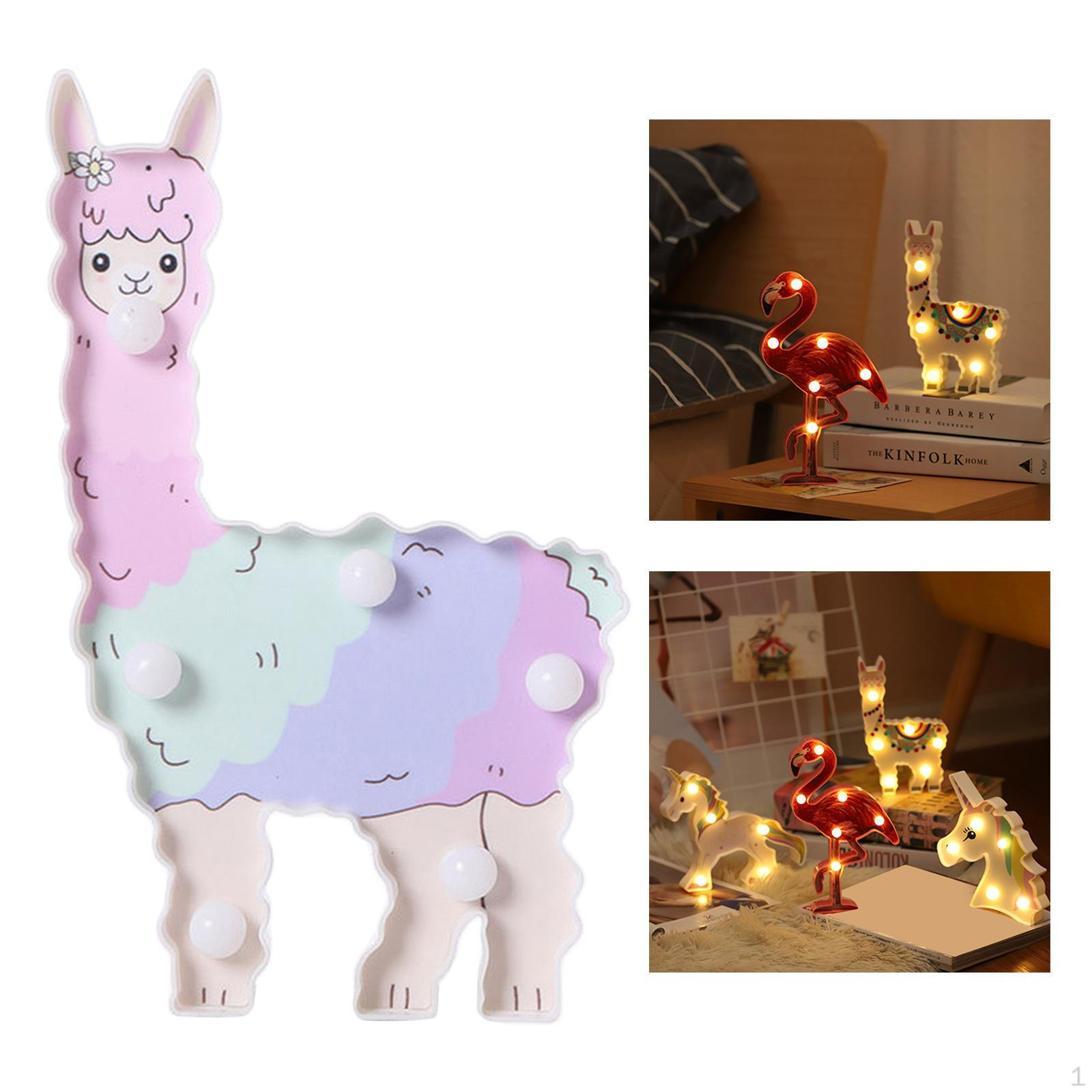 

Лампа Настольный Ночной Декор Спальни Pink Llama
