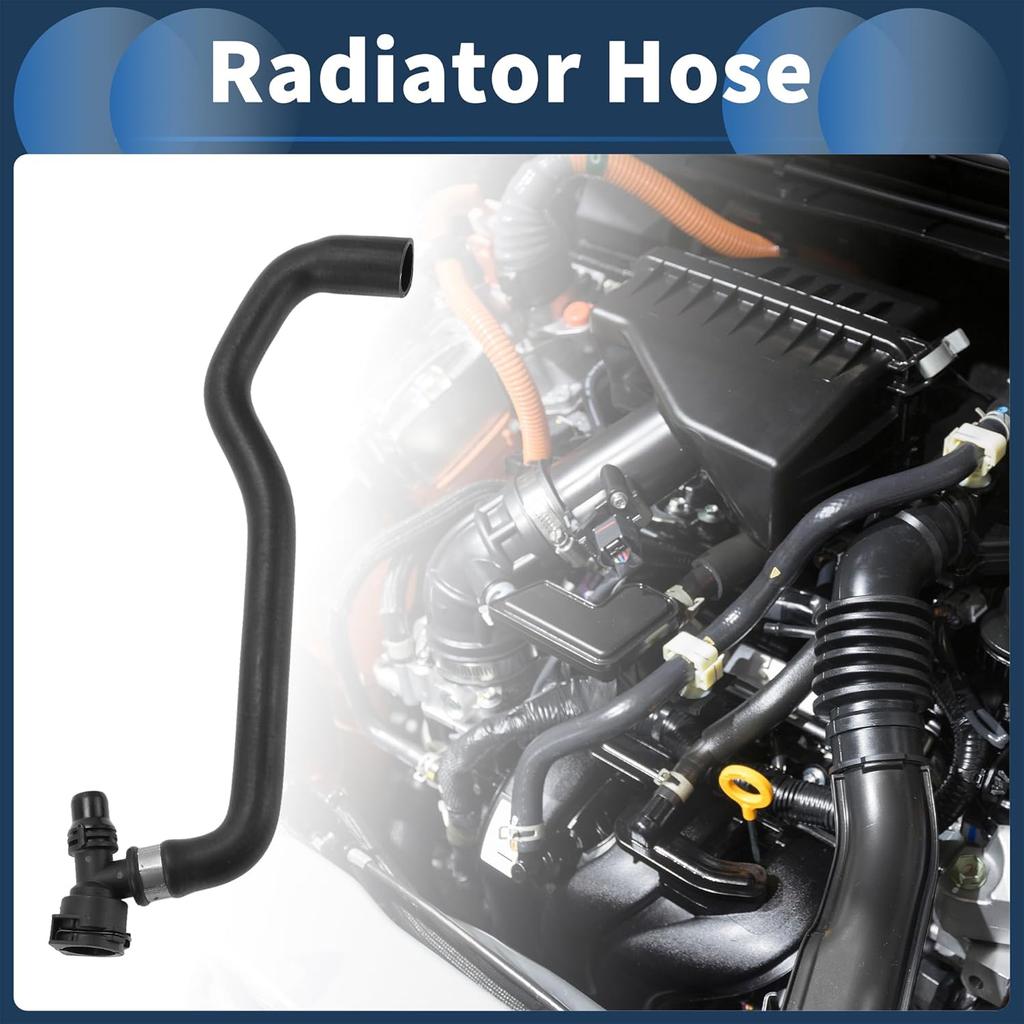 Radiator Hose Heater Hose No.11531711381 for BMW 740i 740iL 1998-2001 Black Rubber 1 Pc Coolant Pipe Good Sealing