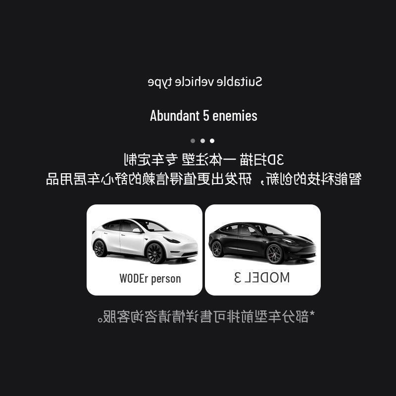 Applicable Tesla Model 3 & Model Y TPE Floor Mats - Full Surround Car Accessories