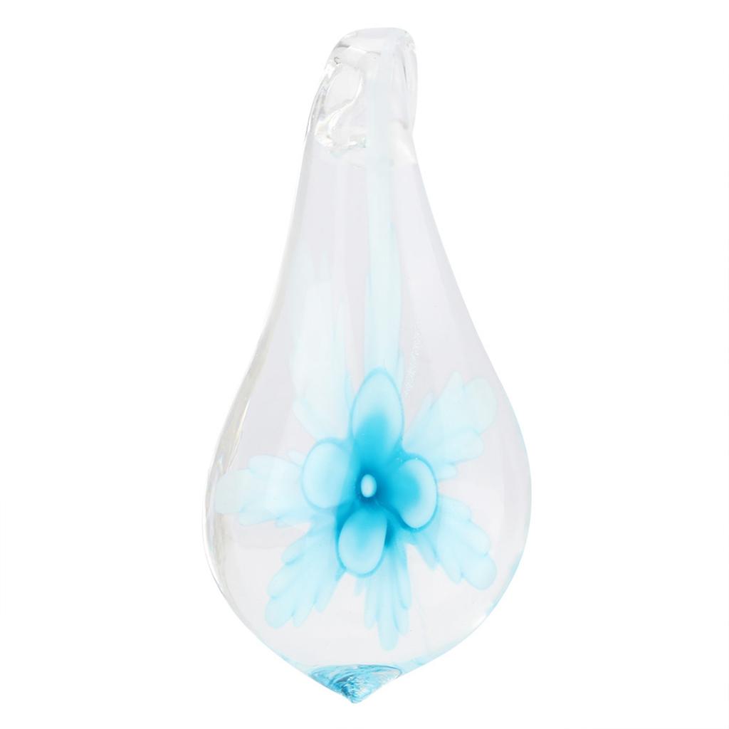 Retro   Elegant Flower Glass Dip Pen Signature Ink Fountain Pen with Ink Penholder Pink