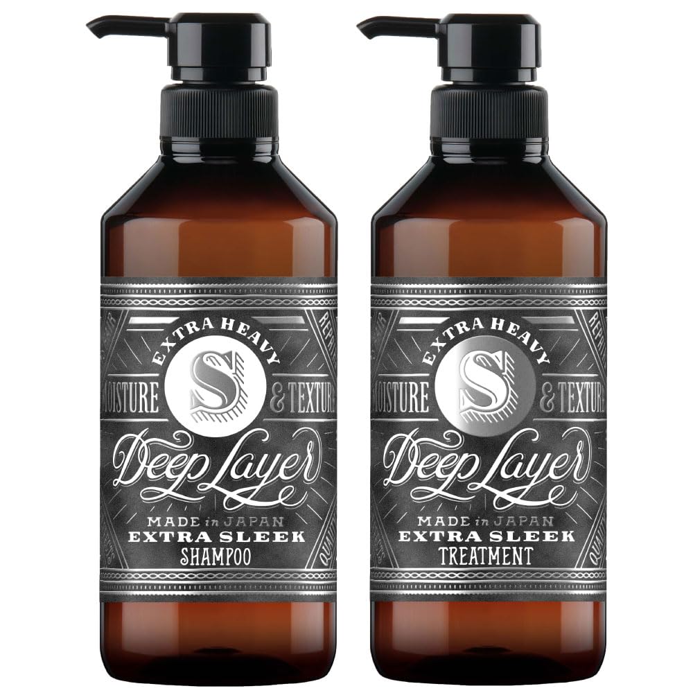 

Deeplayer ExS Shampoo Treatment Set Salon Exclusive Product Bottle Set Damage Care Smooth Silky & [Pear Scent] - - - - &