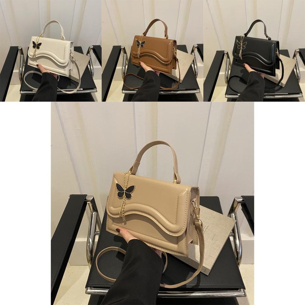Chic Casual Small Square Bag 2024 Spring New Fashionable Shoulder Bag Trendy Handbag
