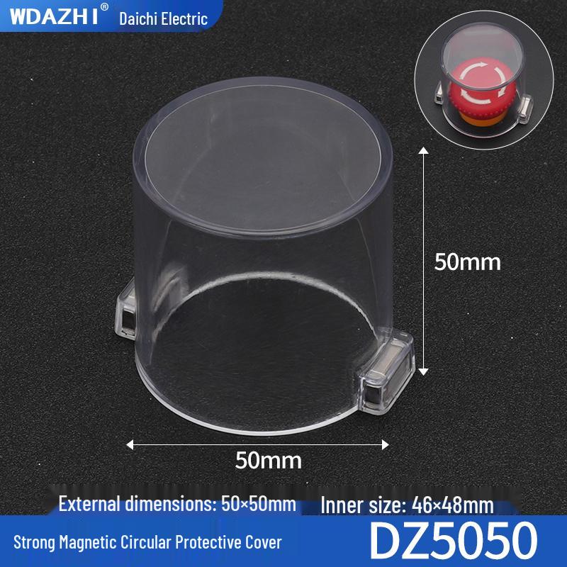 Dazhi Electric Magnetic Emergency Stop Button Cover: Dustproof, Transparent, Customizable.