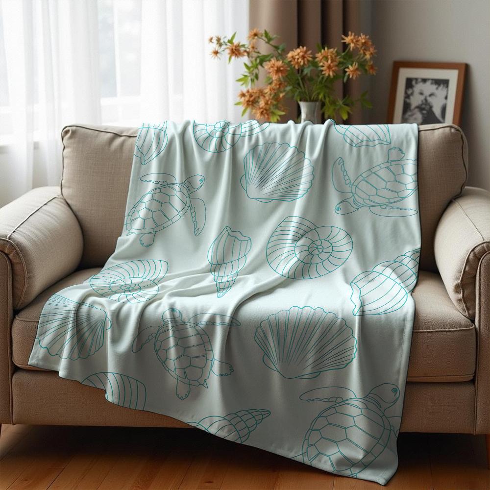 Soft Purple Tulip Vertical Soft Flannel Blanket Breathable Warm Throw for Office Car Sofa Kids Room Birthday Xmas Gift