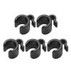 5PCS Cable Securing Clips for Organizing Messy Wire on Tripods Phone Microphone Setups 20mm and 25mm Diameter