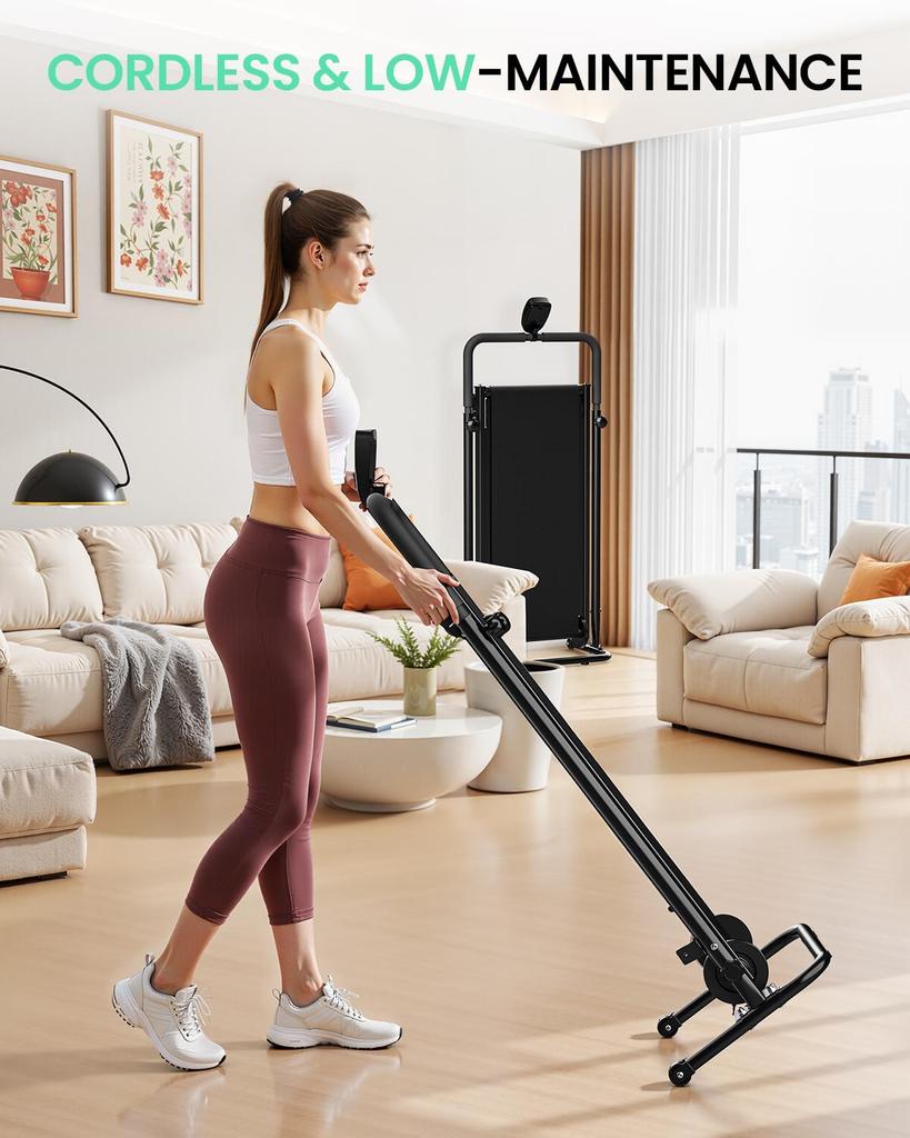 Akluer RJ-401 Laufband 5% Steigung Maximales Benutzergewicht 150 kg mit Einstellbarer Geschwindigkeit