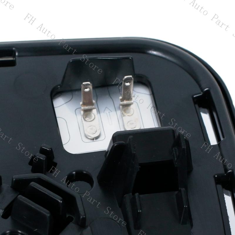 Car Outside Wing Door Side Rearview Mirror Lens Glass With Heated For Toyota Land Cruiser 300 LC300