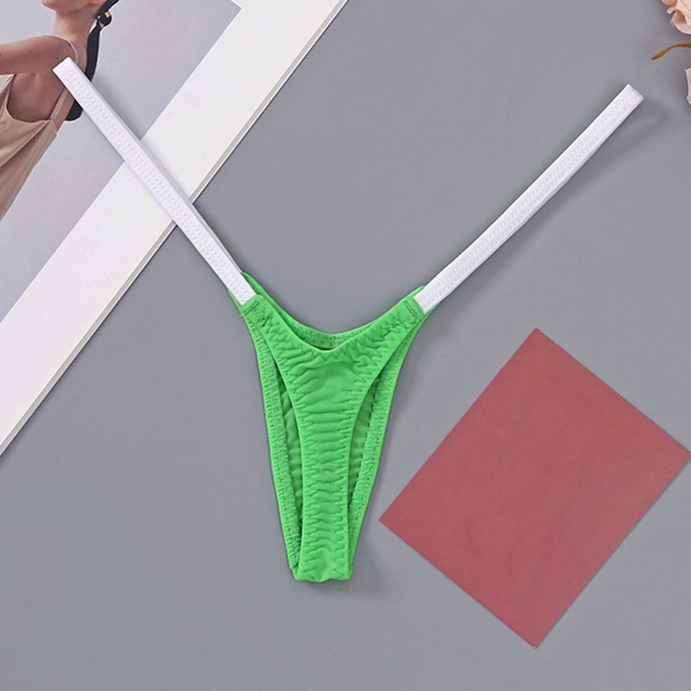Stylish Womens TBack Underwear with Thin Straps and Low Waist Design