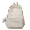 Schoolbag Japanese women ins solid color light casual simple fashion versatile schoolbag junior high school high school student backpack