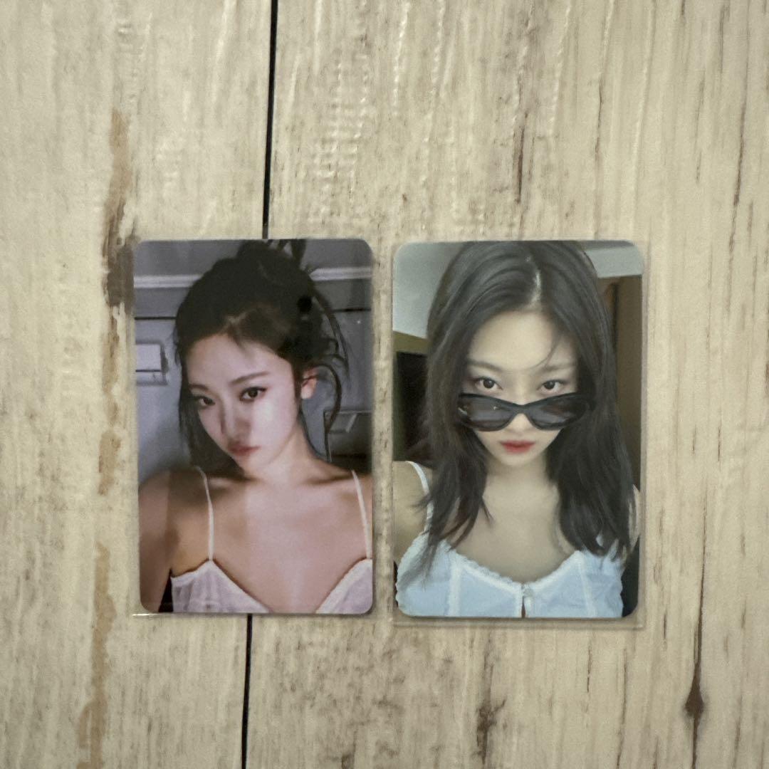 

[USED] aespa ninnin MY WORLD bandina starriver trading card