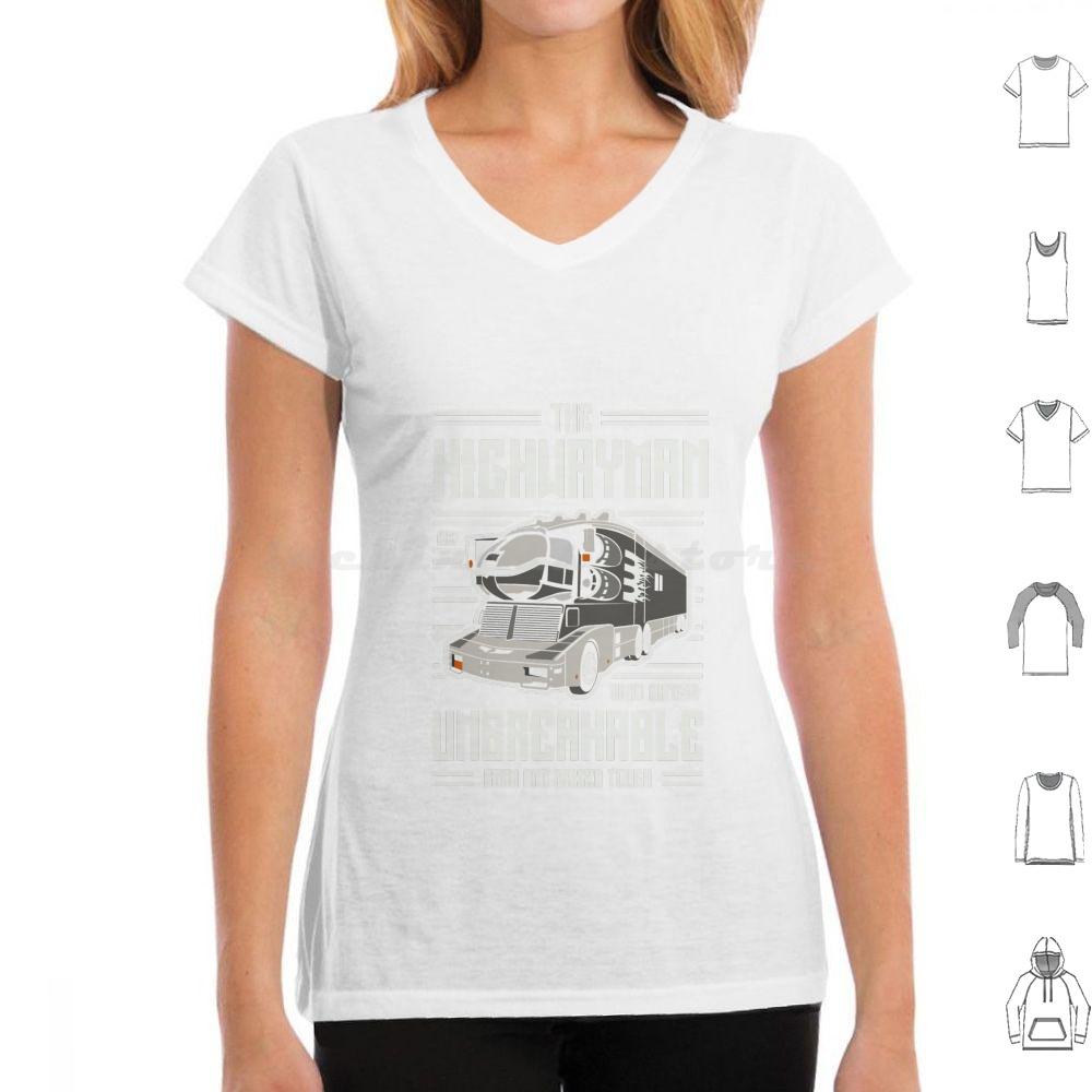 The Highwayman T Shirt Cotton Men Women DIY Print Highway Man Truck Car Rider Tv Show 1980 Usa American Geek Hero Superhero