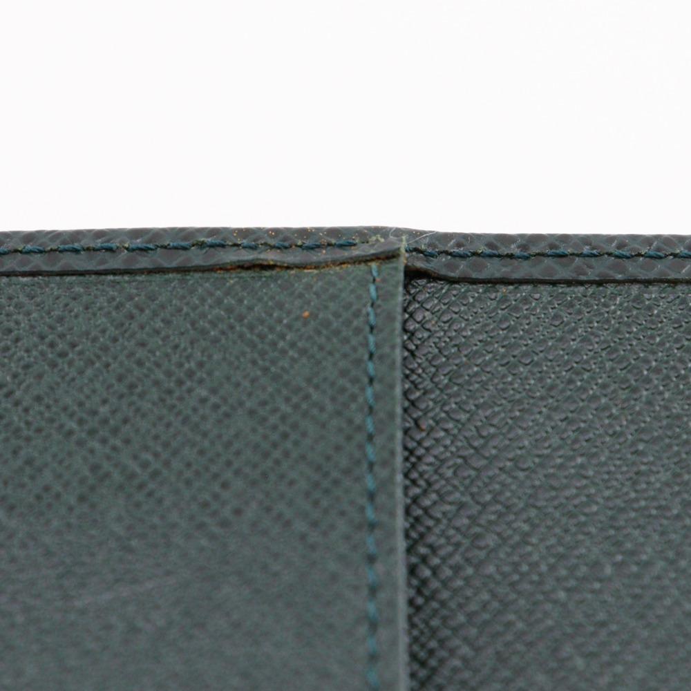 LOUIS VUITTON Agenda Bureau Notebook cover R20407 Notebook cover Epithea Deep green Taiga mens Used