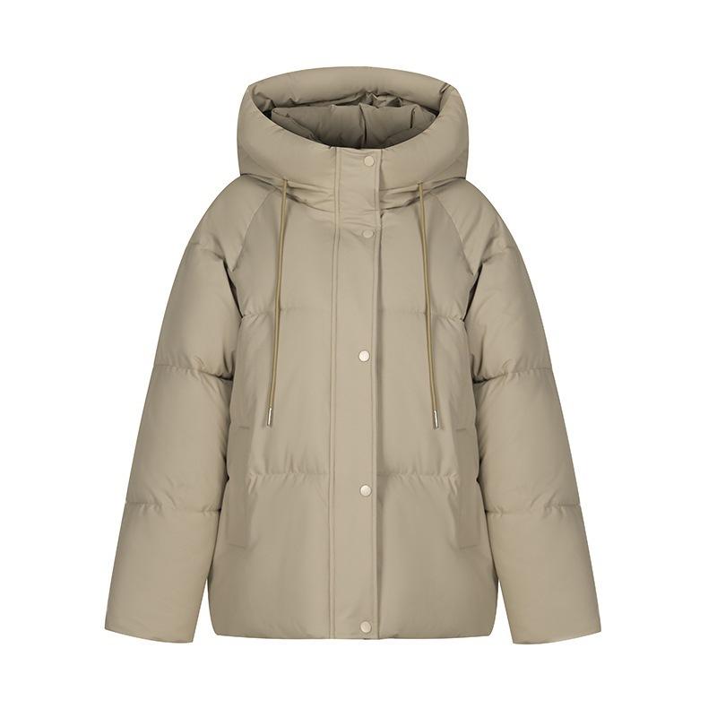 Cotton-padded Women's Short Hooded Winter New Versatile Casual Cotton-padded Jacket Bread Jacket Thick