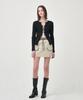 Etmont Cargo Banding Mini Skirt, Khaki Beige