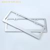 1pcs Car Number Plate License Frame Cover Aluminum Photo Frame Car Personalized Modified Stainless Steel License Plate