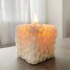 3D DIY Geometric Chocolate Mousse Honeycomb Silicone Candle Mold Soap Resin Mold Home Decor