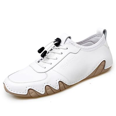 Spring Octopus Men'S Shoes Korean Version Of Men'S Casual Doudou Shoes Trendy Versatile Large Size Leather Shoes Handmade Driving Shoes Men