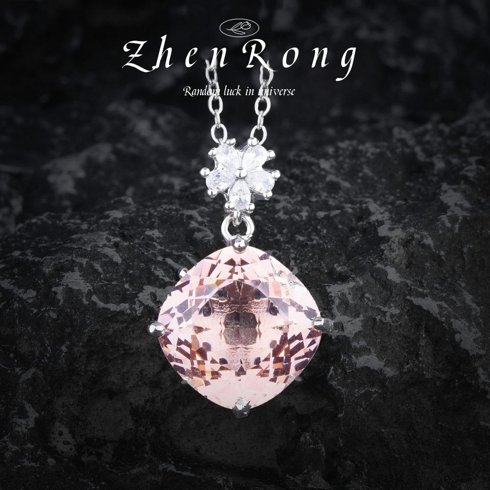 Einzigartiges Damenschmuckset Champagnerfarbener Diamant Cocktailring Rosa Morganit Ohrringe Turmal Geschenk