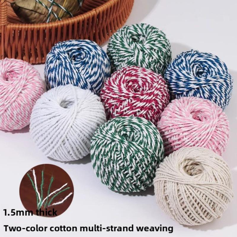 Packaged with Bamboo Leaves, Food-grade Pure Cotton String Used To Tie Crabs, Cured Pork, and Sausages.