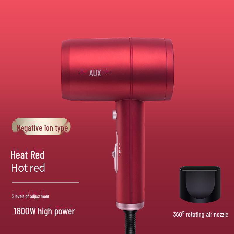 

Компактный фен с отрицательными ионами для использования дома и в общежитии – высокая мощность, идеально подходит для студенток Negative Ion Type